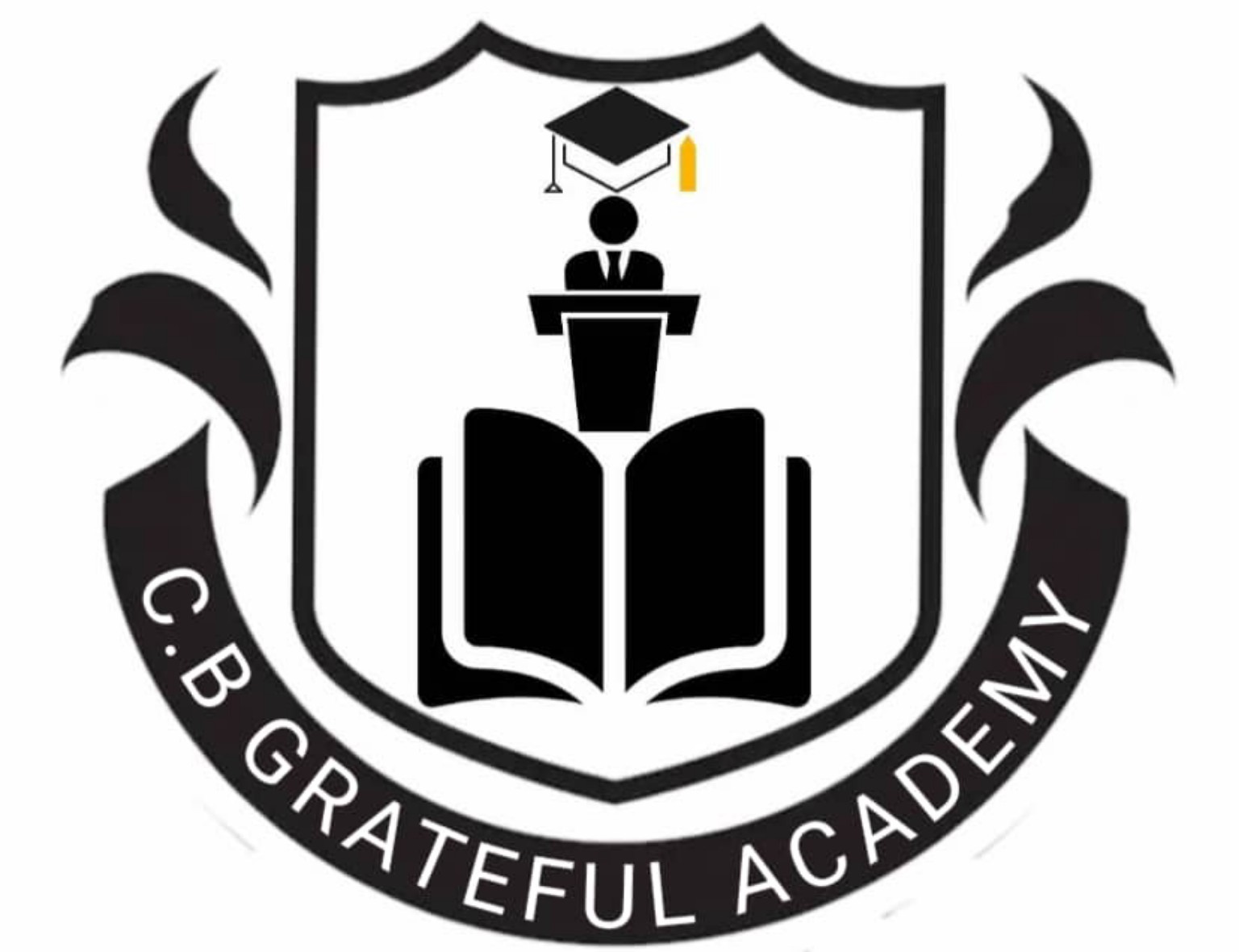 C.B Grateful Academy logo